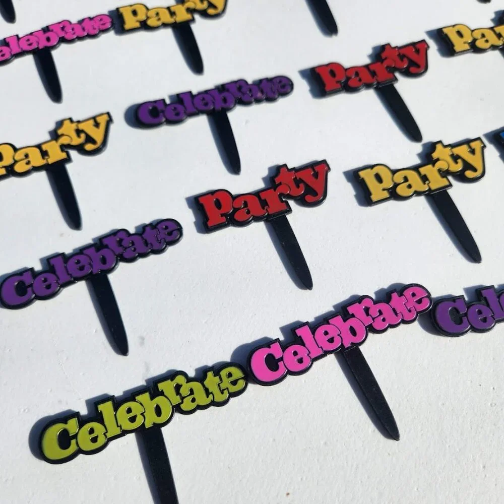 24 Celebrate Party Congrats Grad Graduation Cupcake Cake Toppers Picks New Party
